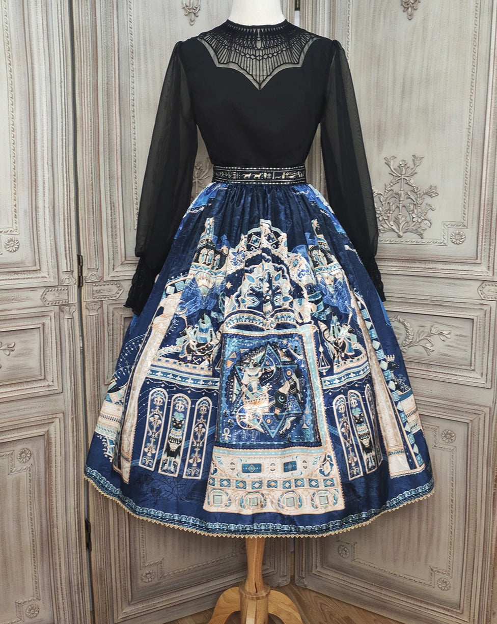 [Pre-order] Twilight Egyptian Lolita Simple Skirt