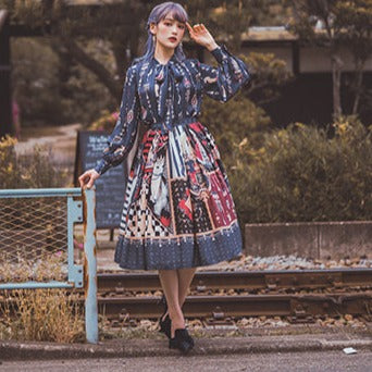 Brave Journey 2 Printed Skirt