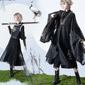 Prince style Crane embroidery flower loli full set