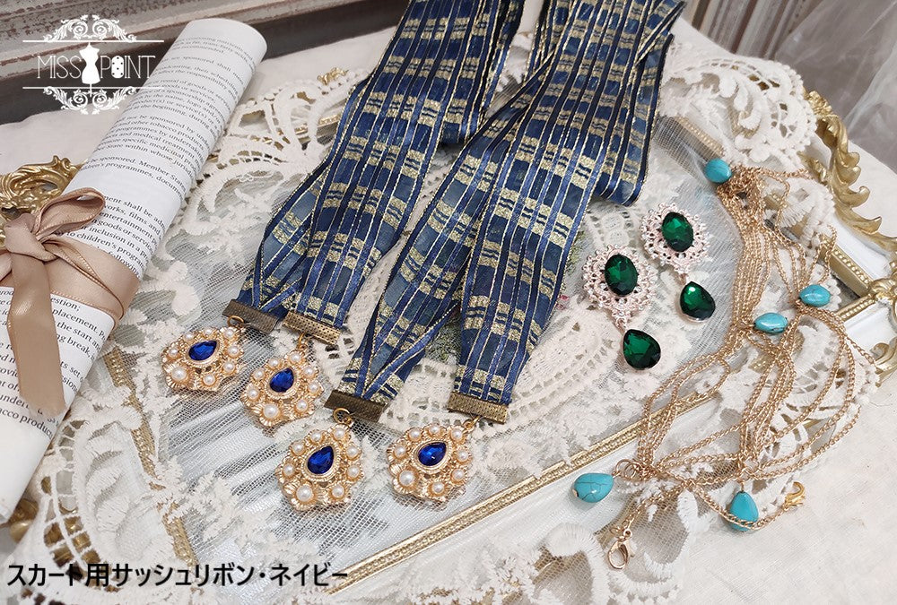 [Simultaneous purchase only] Twilight Egyptian Lolita Accessory, Sash Ribbon, etc.