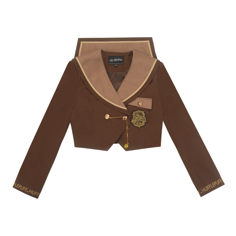 Hogwarts School of Witchcraft and Wizardry Double Button Short Sailor Jacket