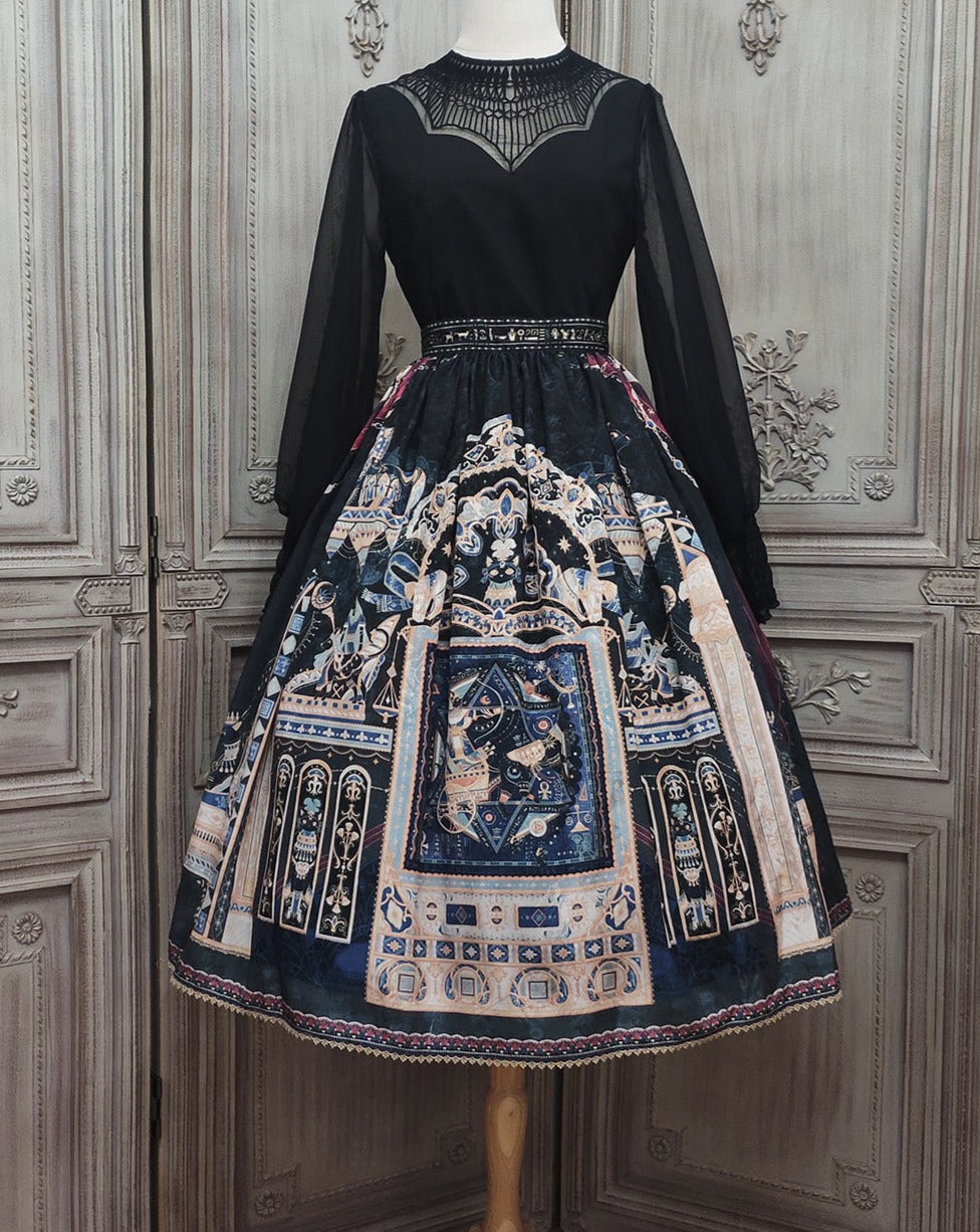 【予約販売】Twilight エジプト風ロリィタ シンプルスカート