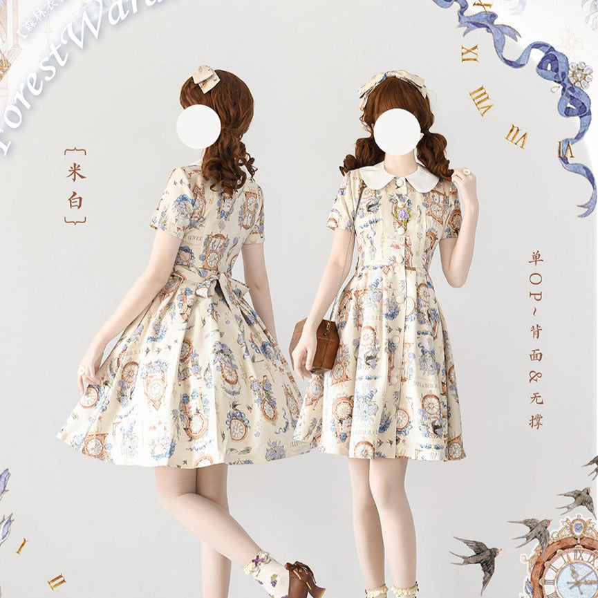 Eternal Echo Classic dress and jacket setup with headband