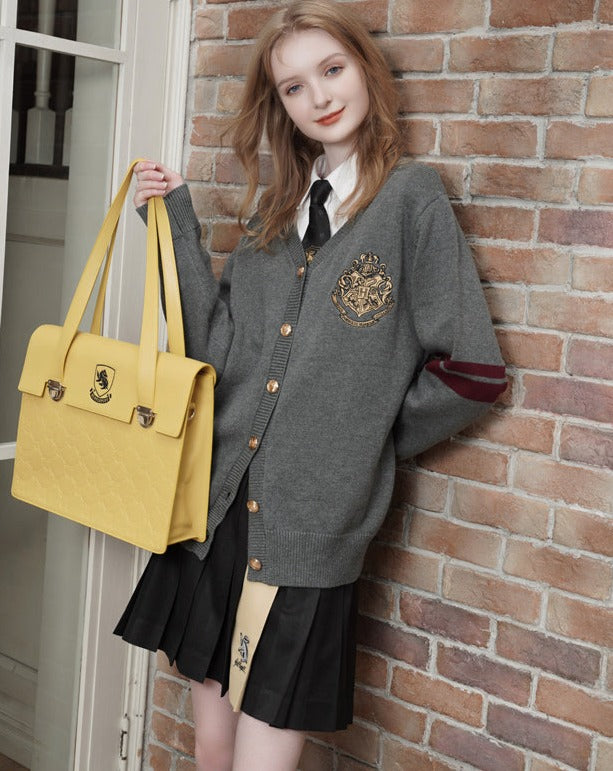 Hogwarts School of Witchcraft and Wizardry Emblem Cardigan