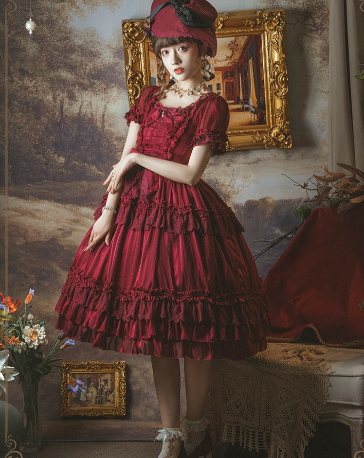 Fairydoll Chic Color Lolita Dress