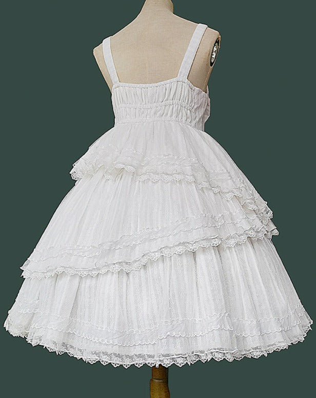 Tower of DawnJacquard cotton jumper skirt