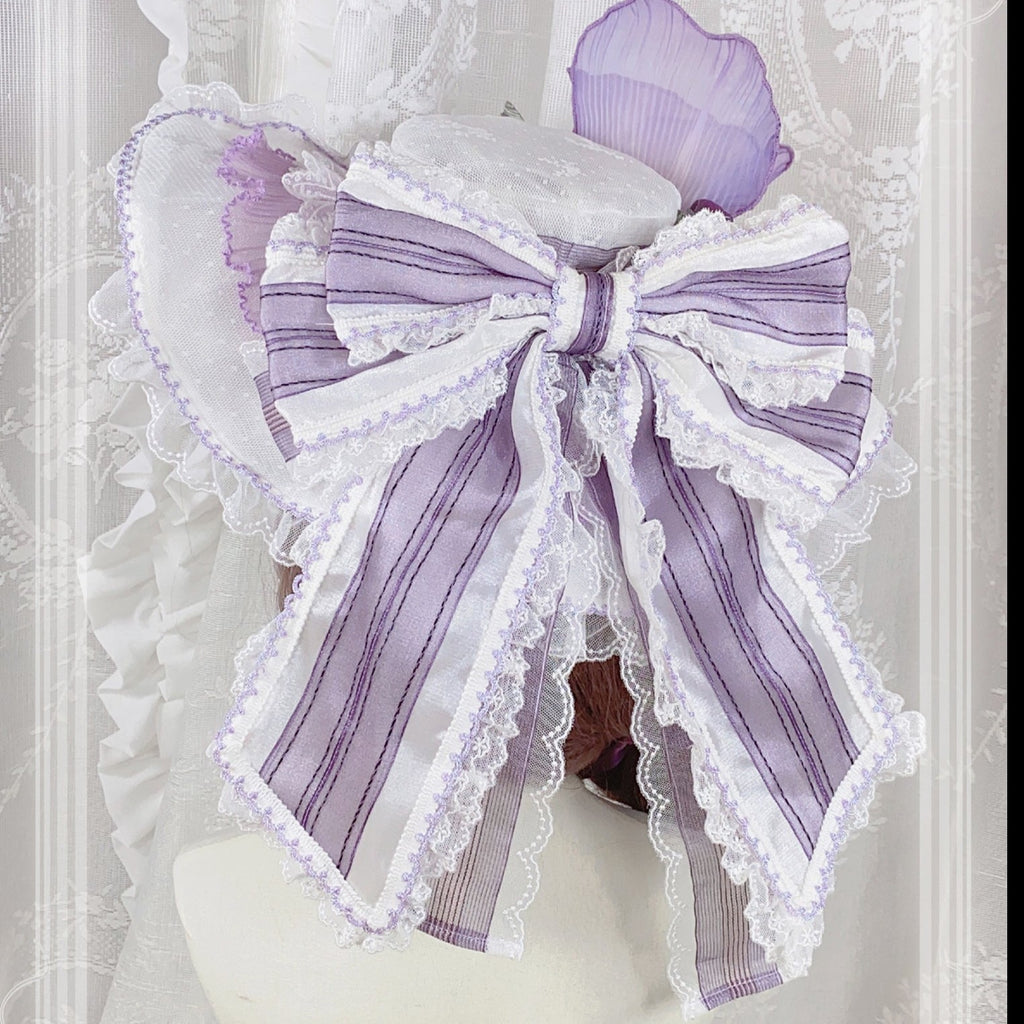 [Simultaneous purchase only] Double-flowered Rose Princess hat and corsage