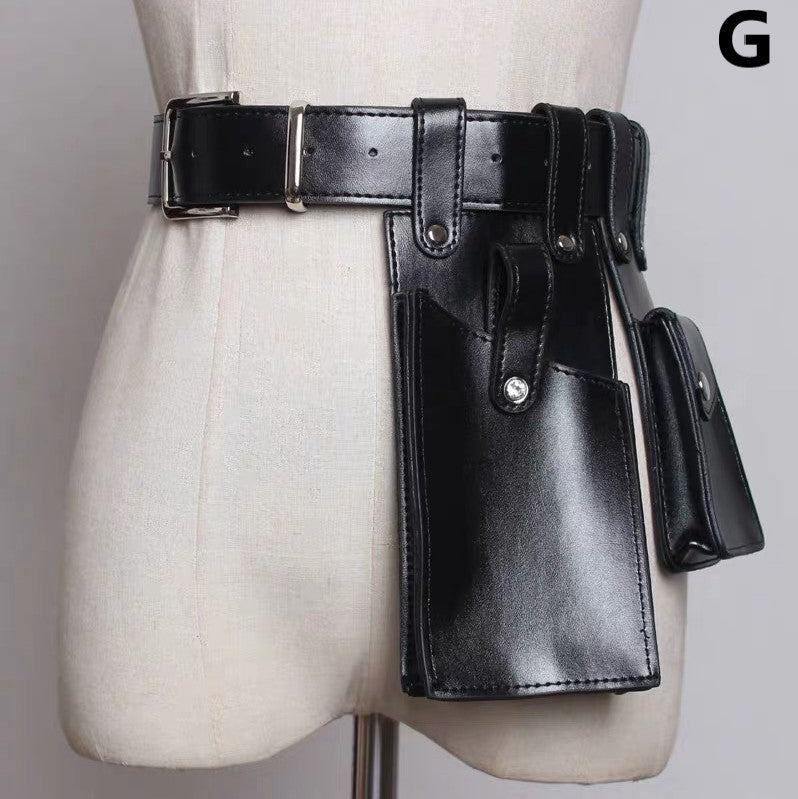 [Simultaneous purchase only] Military Lolita Wing Corset, Belt, Waist Bag, etc.