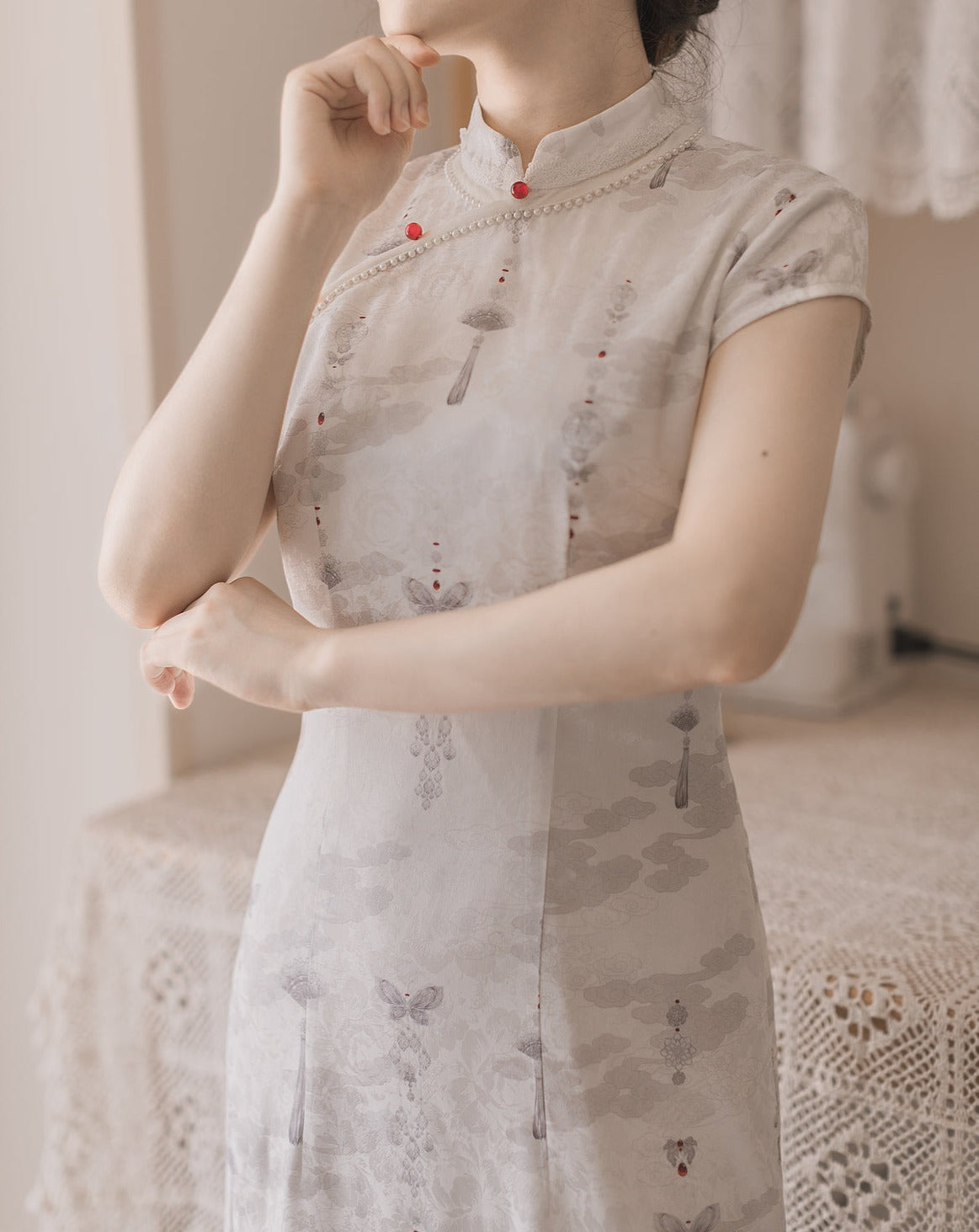 蝶扇画 華ロリ エレガントチャイナドレス スリムフィットver