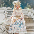 [Pre-order] Twilight Egyptian Lolita Frill Jumper Skirt