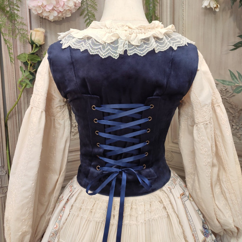 [Pre-order] Bavarian Girl Country-style Bone Vest