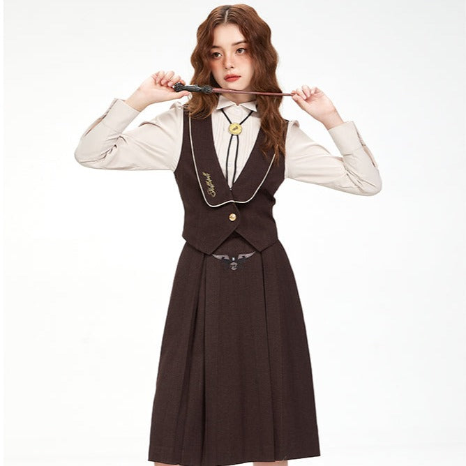 Hogwarts School of Witchcraft and Wizardry Single Button Vest