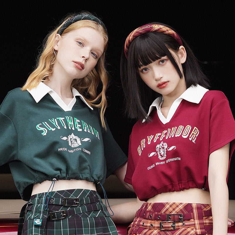 [Pre-order] Hogwarts School of Witchcraft and Wizardry Short length top with collar