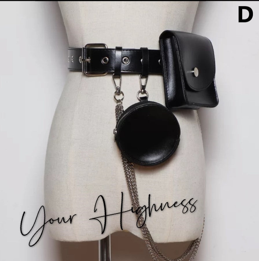 [Simultaneous purchase only] Military Lolita Wing Corset, Belt, Waist Bag, etc.
