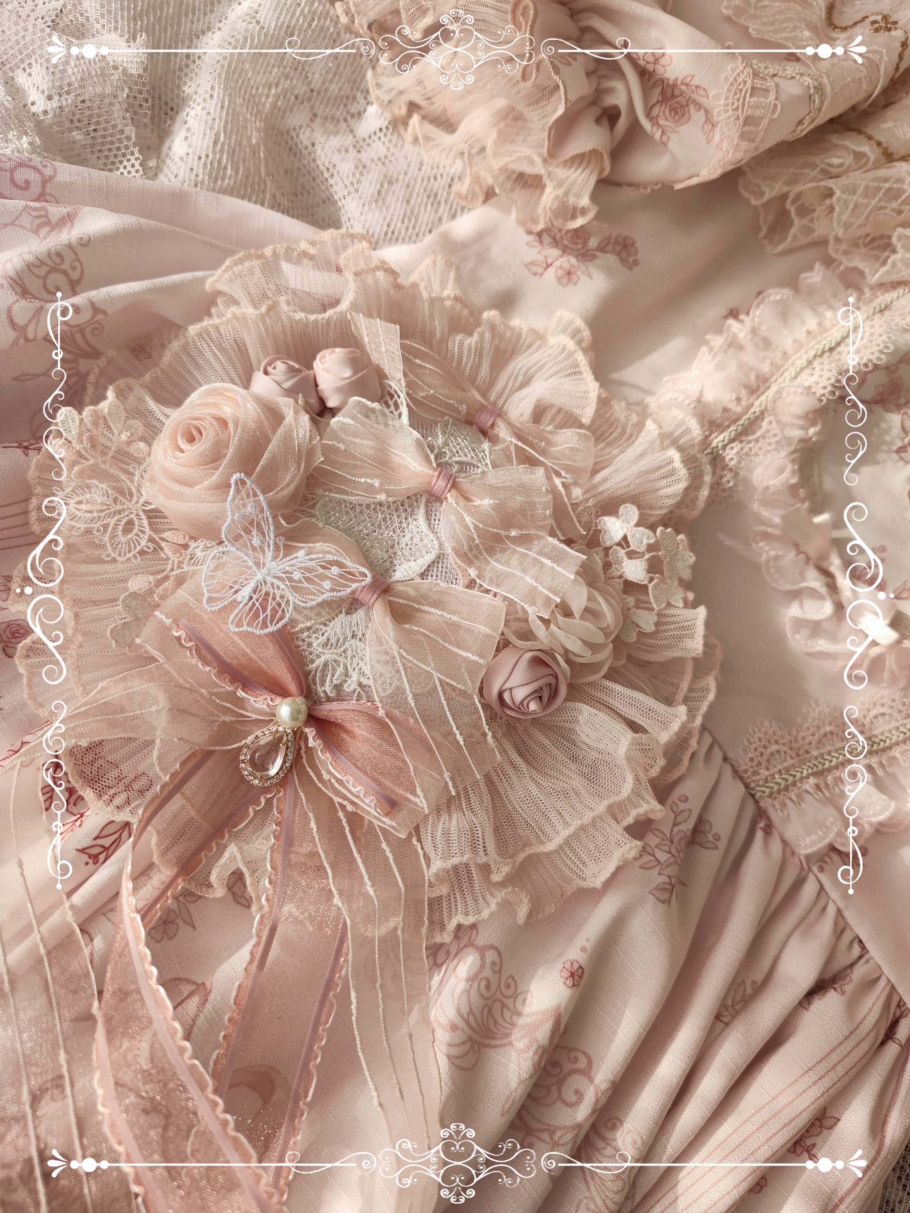 Territory of Sunset Ruffle and Lace Princess Dress