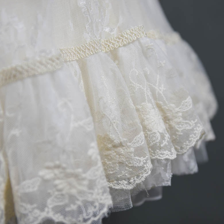 [Pre-order] Morning Mist Sweet Elegant Lace Dress