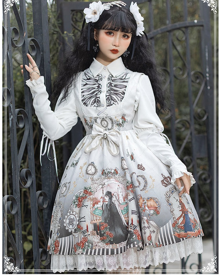 【予約販売】Dark Fairy Tales ゴスロリジャンパースカート