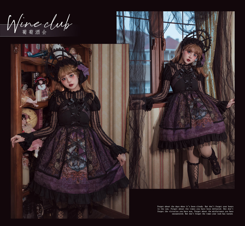 Budoshukai no Yoru Gothic Lolita Jumper Skirt Type 1
