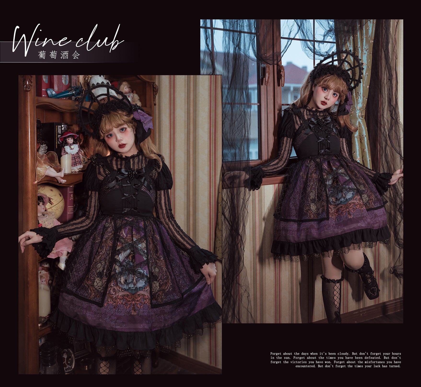 Budoshukai no Yoru Gothic Lolita Jumper Skirt Type 1