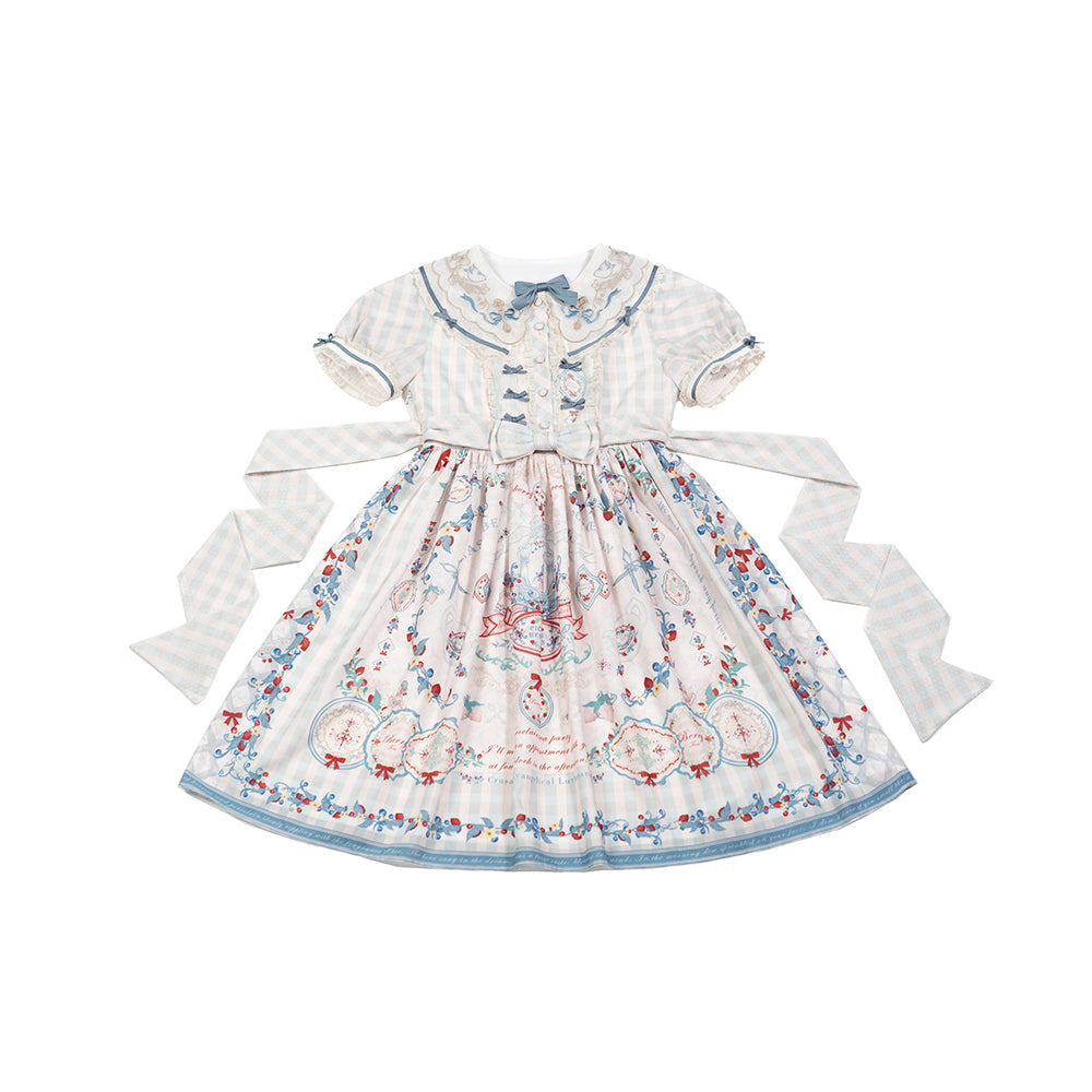 Porcelain Teaparty pastel dress