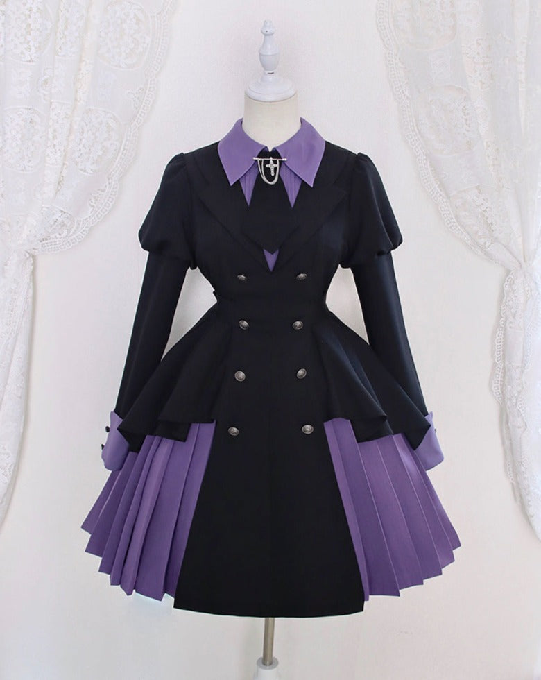 [Pre-order] Shoujo Detective Fake Layered Dress