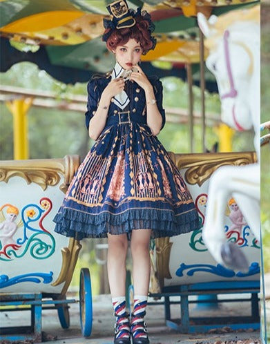 Nutcracker dress with idol-style tie