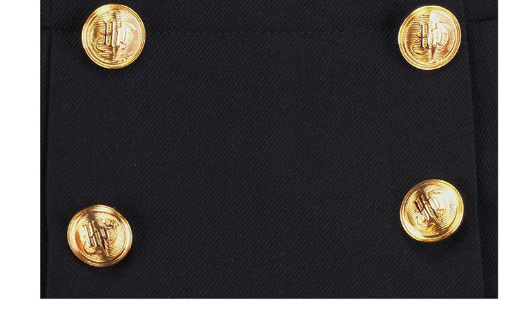 [Pre-order] Hogwarts School of Witchcraft and Wizardry Double Button Pleated Mini Skirt