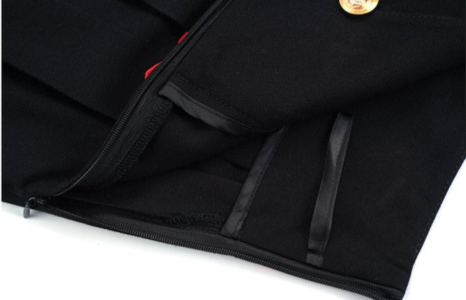 [Pre-order] Hogwarts School of Witchcraft and Wizardry Double Button Pleated Mini Skirt