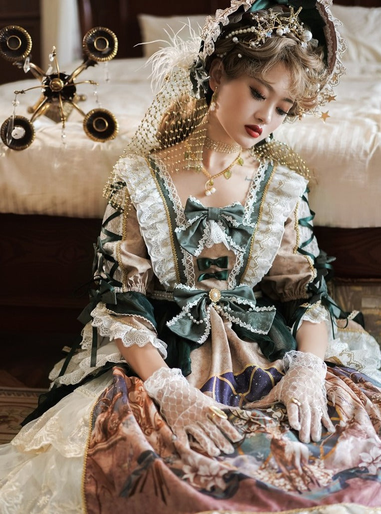Classic Carole Lolita Dress full of retro feeling