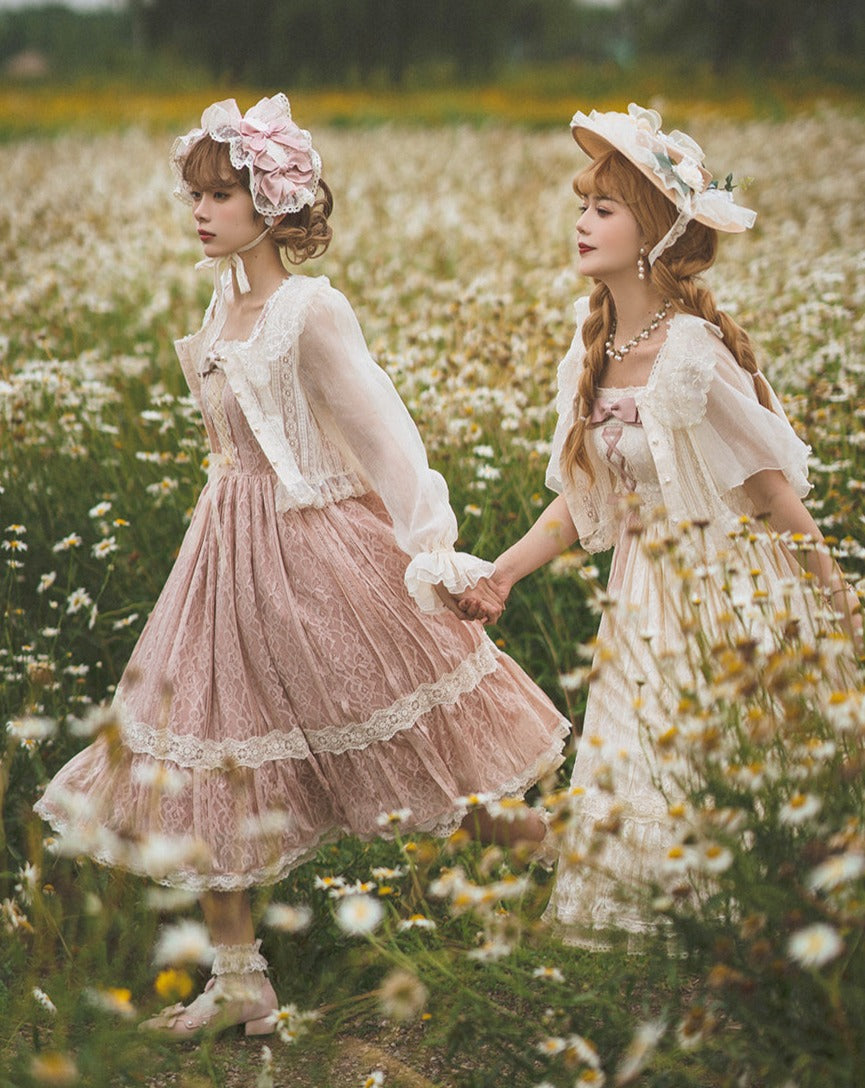 [Pre-order] Edwardian Elegant Lace Classic Lolita Jumper Skirt