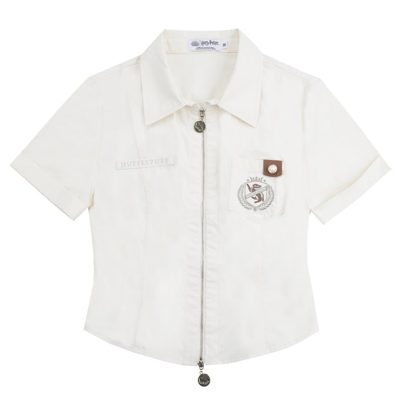[Pre-order] Hogwarts School of Witchcraft and Wizardry Zip-up Blouse