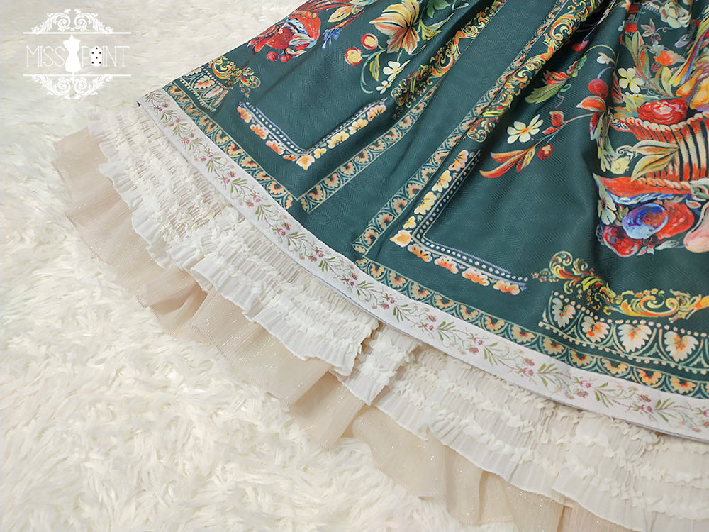 [Pre-order] Bavarian Girl Country-style Skirt [Short Type]