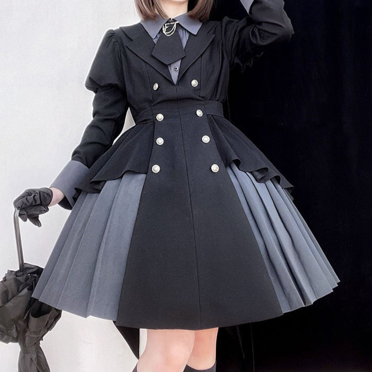 [Pre-order] Shoujo Detective Fake Layered Dress