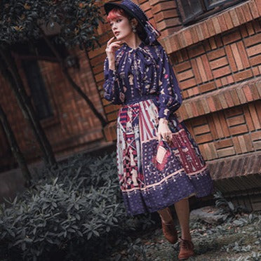 Brave Journey 2 Printed Skirt