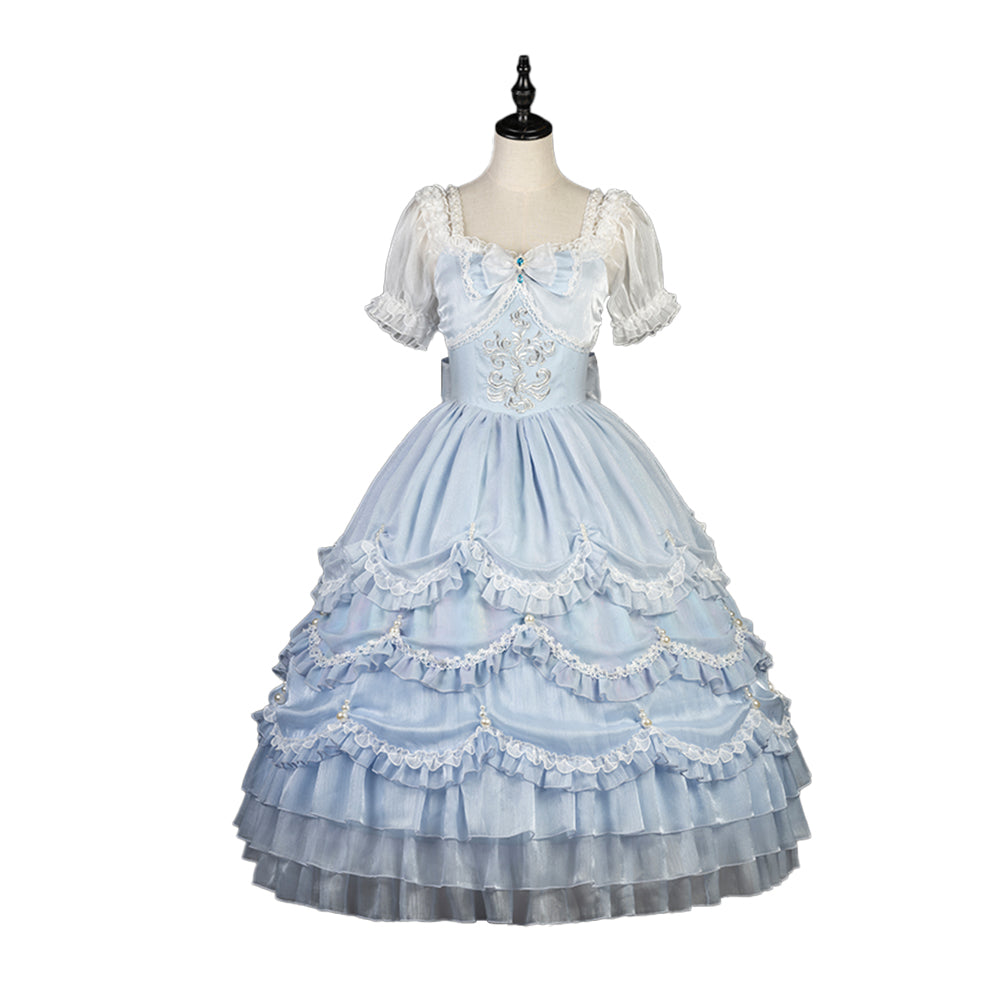 人魚姫の涙 パステルブループリンセスドレス