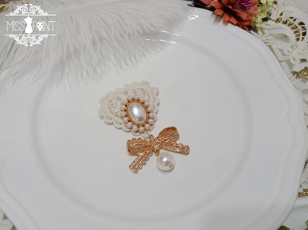 [Simultaneous purchase only] Edwardian Elegant Classical Headdress Brooch Corsage