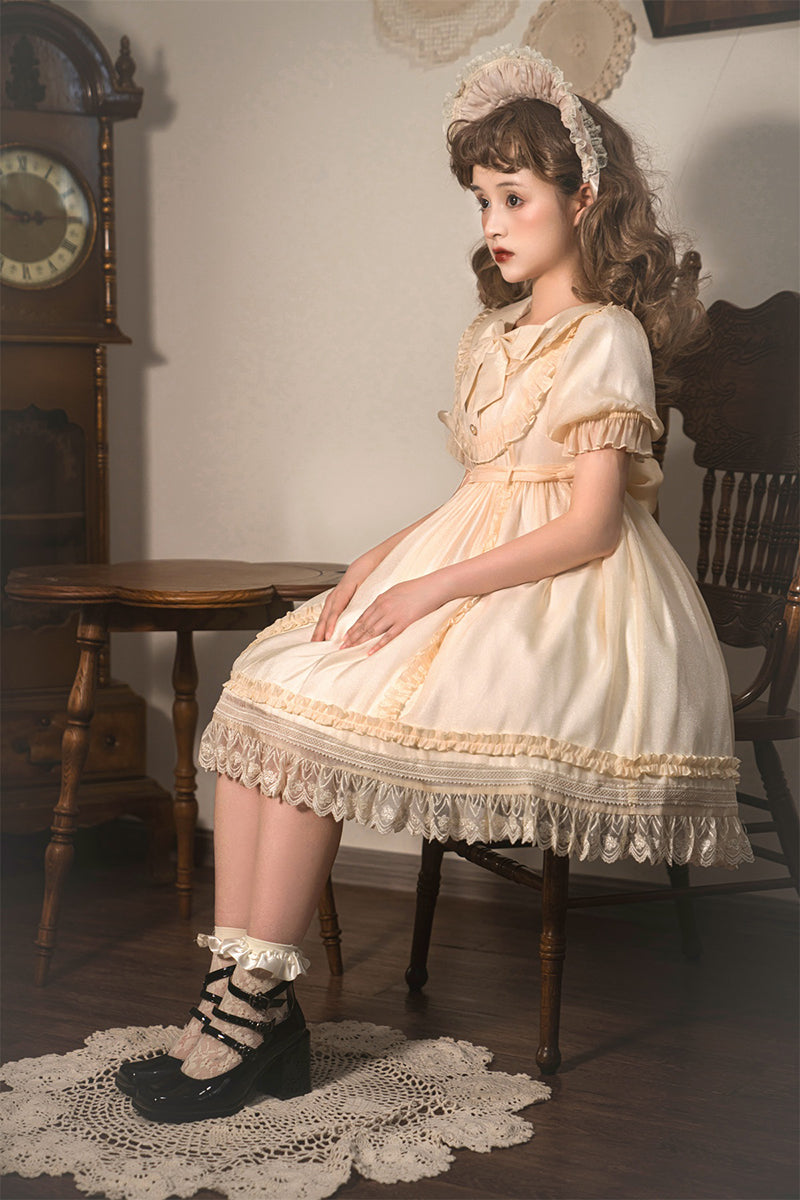 甘ロリ クリームシュガーワンピース