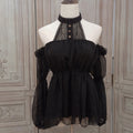 [Pre-order] Twilight Egyptian Lolita Halter Neck Blouse with Arm Sleeves
