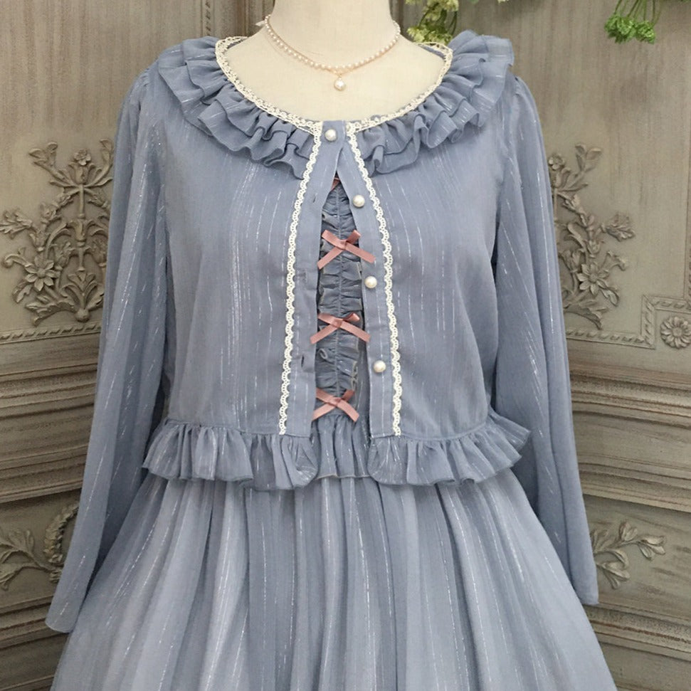 [Pre-order] Melody of the Rhine Elegant Chiffon Blouse