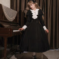 Monastery uniform style jumper skirt and short jacket setup