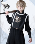 Prince Crane Embroidered Hana Lolita Vest