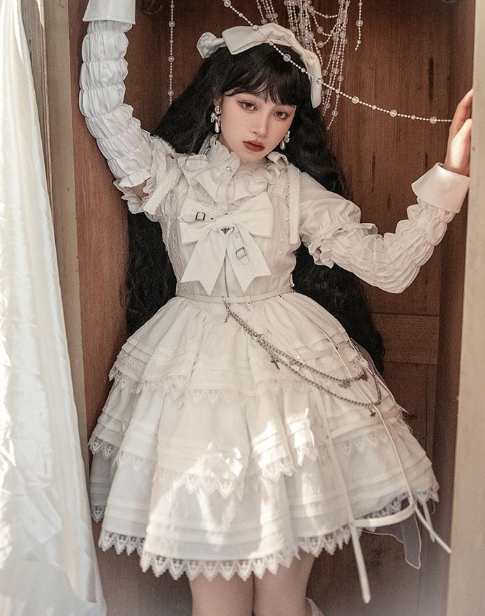 Prisoned Swan Lake 白鳥と黒鳥のジャンパースカート