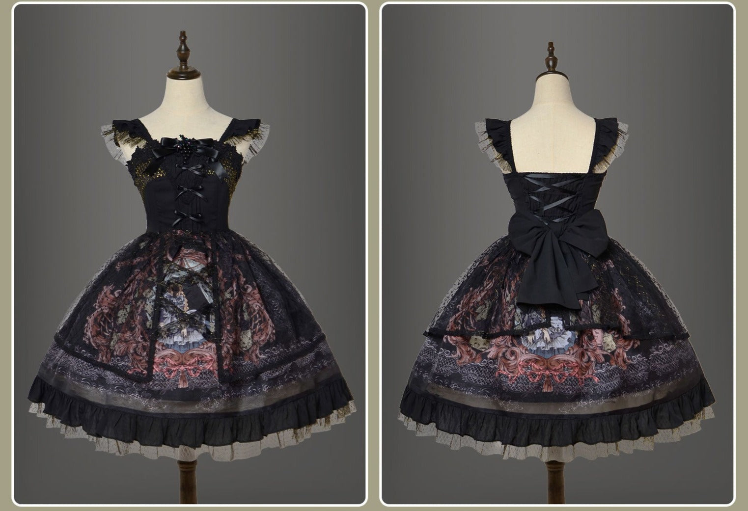 Budoshukai no Yoru Gothic Lolita Jumper Skirt Type 1
