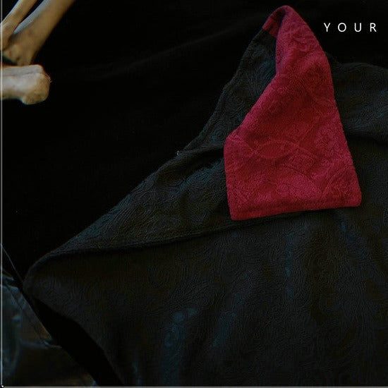 Oath in Black Military Lolita Skirt