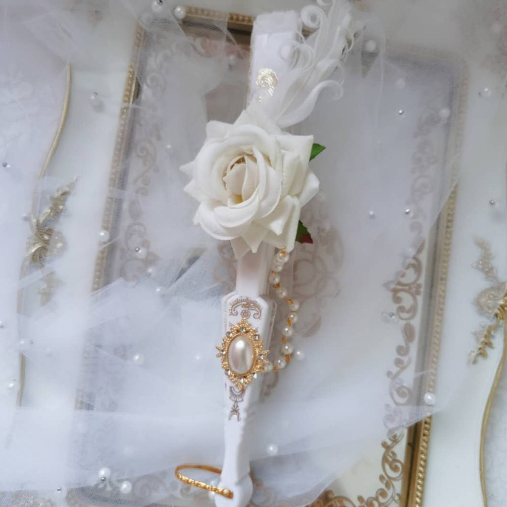 Gothic Lolita Rose Elegant Fan All 2 colors