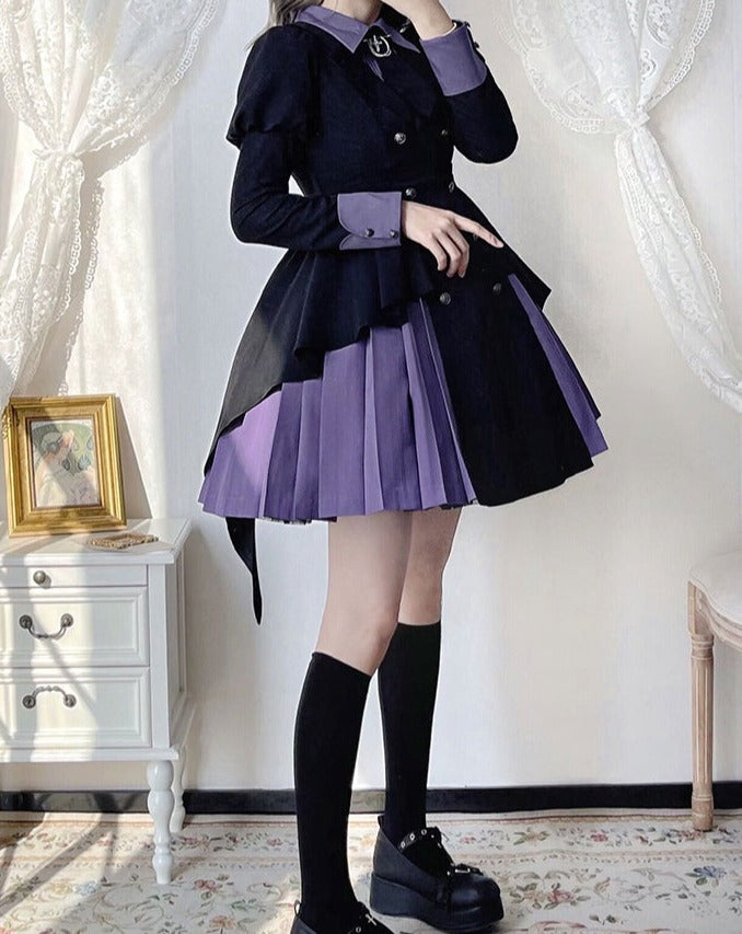 [Pre-order] Shoujo Detective Fake Layered Dress