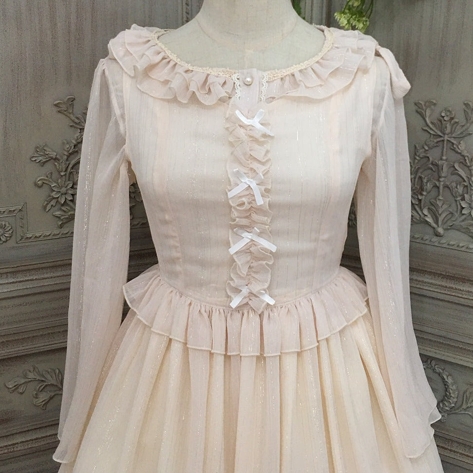 [Pre-order] Melody of the Rhine Elegant Chiffon Blouse
