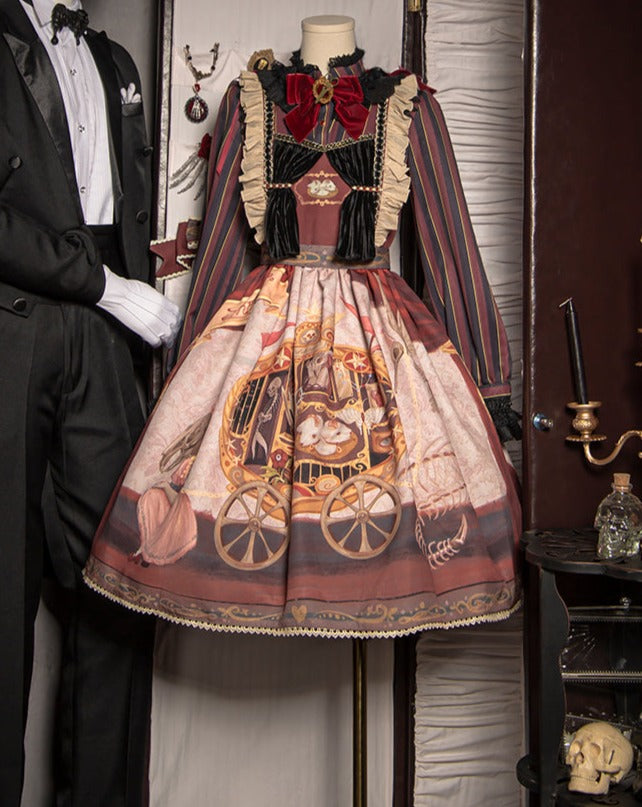 Kaikiya Korumadan Gothic Lolita Jumper Skirt