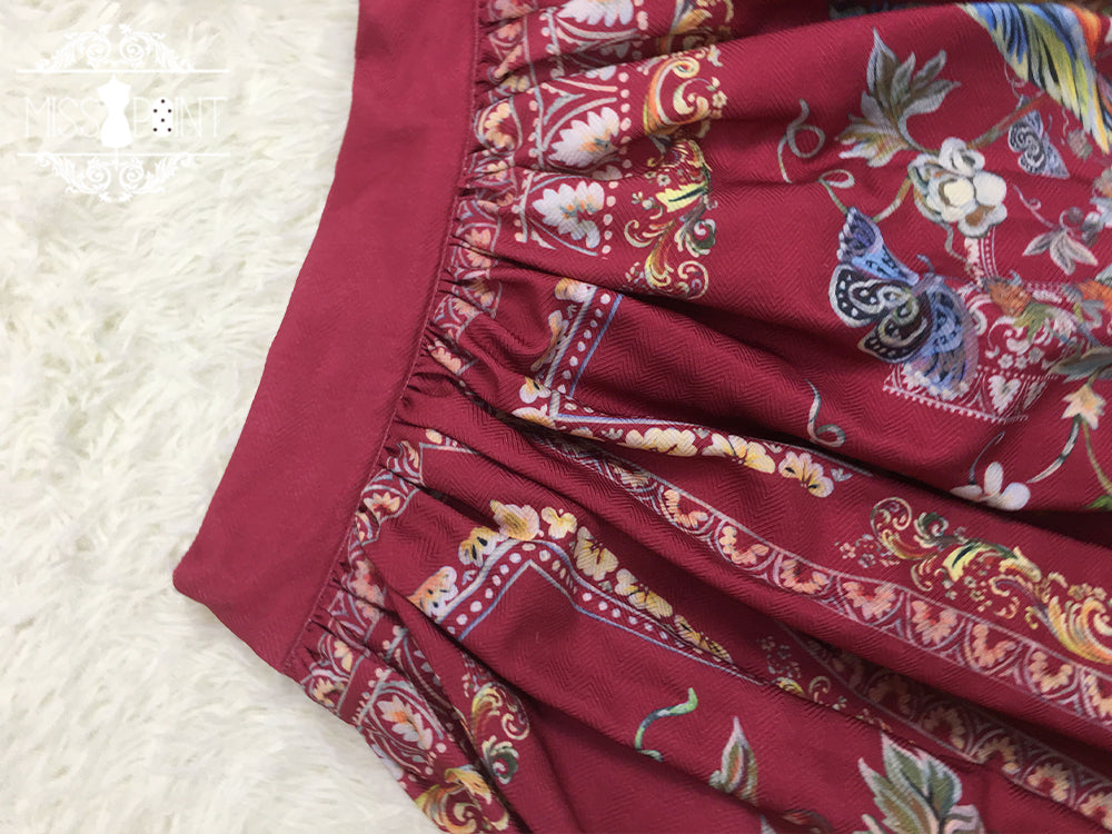 [Pre-order] Bavarian Girl Country-style Skirt [Short Type]