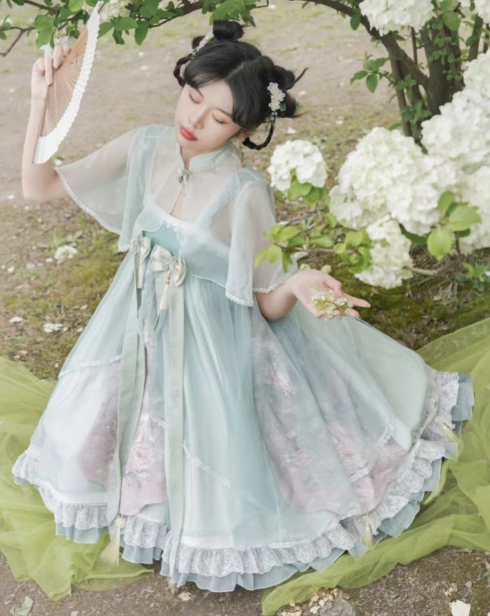 Camellia Poetry 華ロリジャンパースカート・フルセット